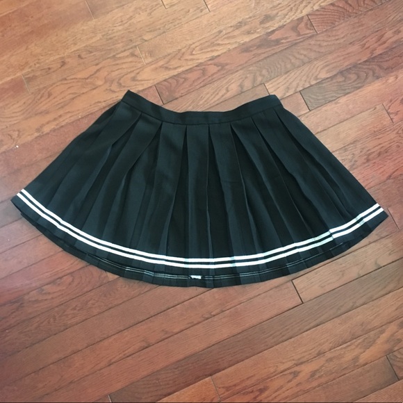 Goth Cheerleader Vibes Skirt - Picture 2 of 3
